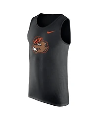 Nike Men's Black Oregon State Beavers vintage-like Logo Performance Tank Top