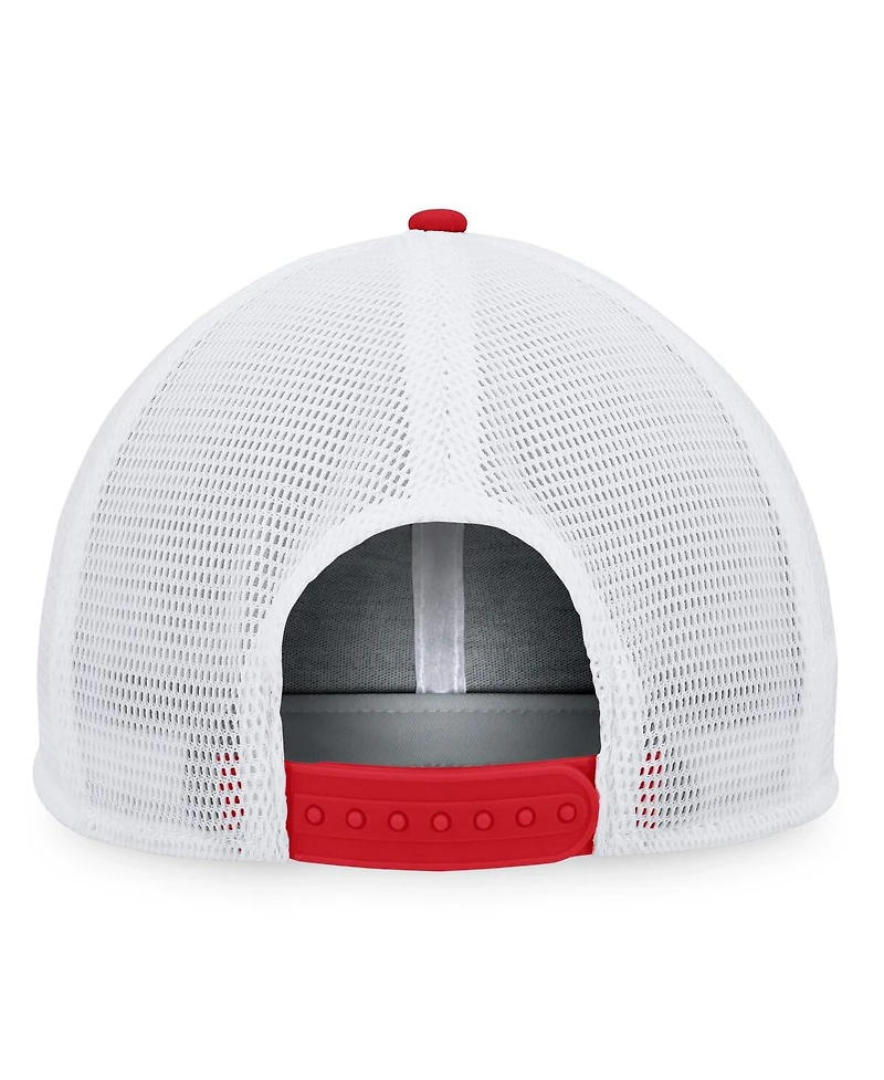 Fanatics Men's Red Olympic Games Five-Panel Trucker Snapback Hat