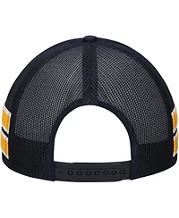 '47 Brand Men's Navy West Virginia Mountaineers Sideband Trucker Adjustable Hat