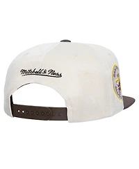 Mitchell & Ness Men's Cream San Diego Padres Cooperstown Collection Speed Zone Snapback Hat
