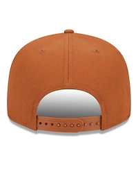 New Era Men's Brown New York Jets Color Pack 9FIFTY Snapback Hat