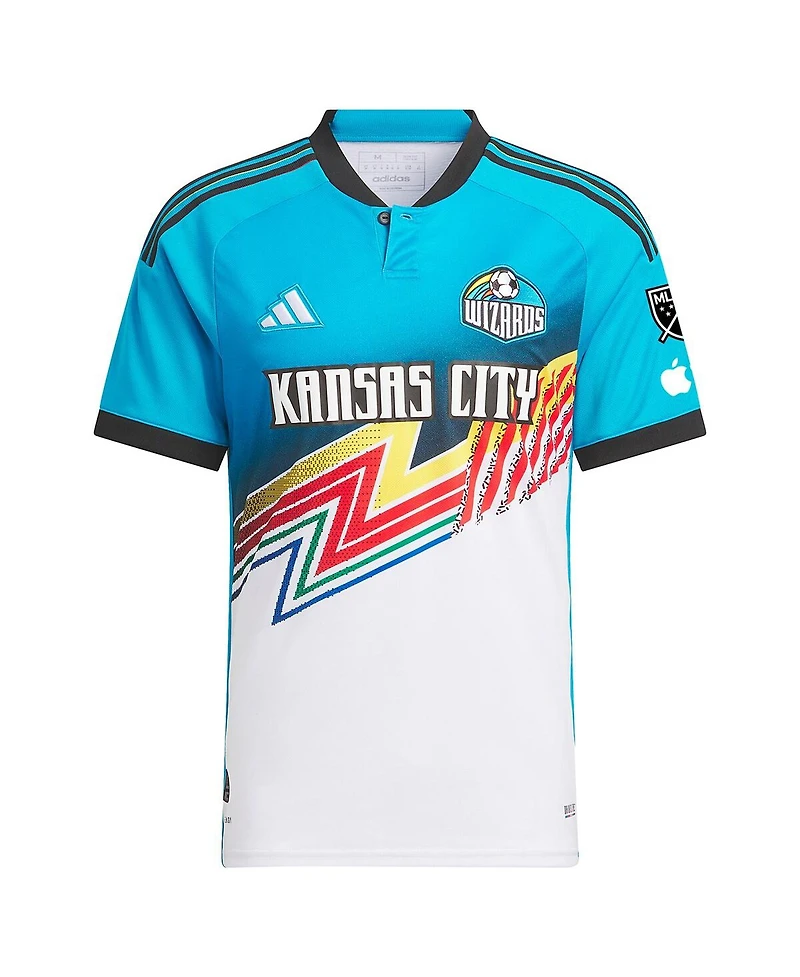 Adidas Men's White Sporting Kansas City 2024 Archive Authentic Jersey