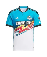 Adidas Men's White Sporting Kansas City 2024 Archive Authentic Jersey