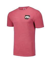 Image One Men's and Women's Cardinal Arkansas Razorbacks Hyper Local Whitaker Point T-Shirt