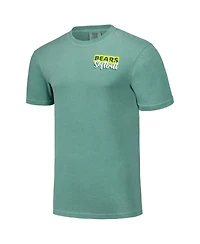 Image One Men's and Women's Green Baylor Bears Gritty Softball Bats Comfort Colors T-Shirt