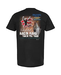 Checkered Flag Sports Men's Black Dale Earnhardt 1995 Goodwrench Brickyard 400 Winner T-Shirt
