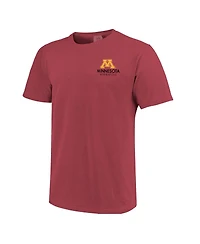 Image One Men's and Women's Maroon Minnesota Golden Gophers Scenic Comfort Colors T-Shirt
