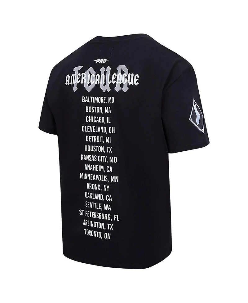 Pro Standard Men's Black Chicago White Sox Oversized City Tour T-Shirt