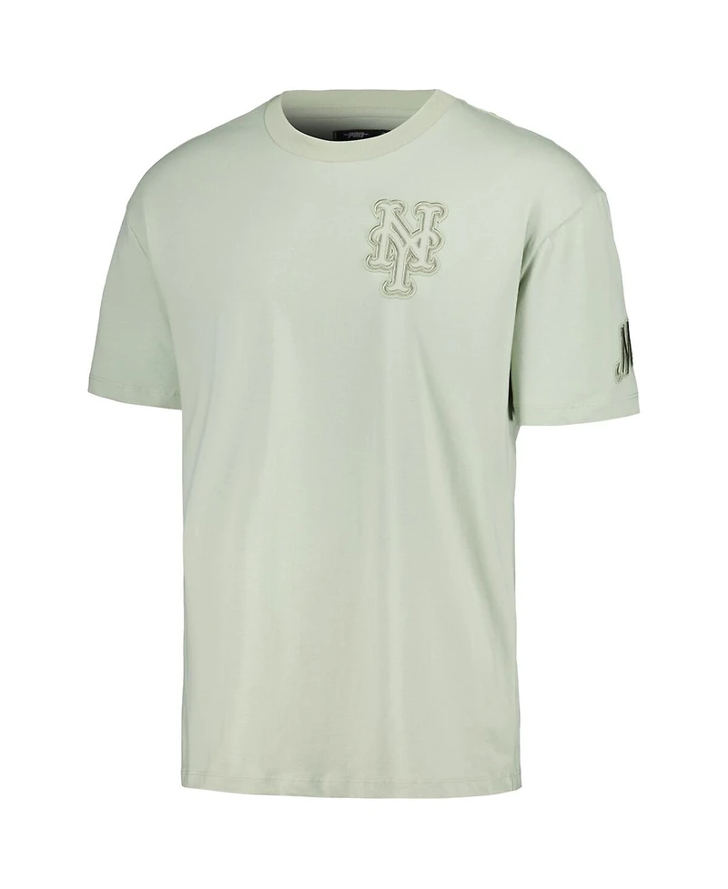 Pro Standard Men's Mint New York Mets Neutral Cj Dropped Shoulders T-Shirt