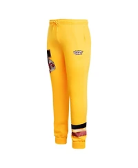 Freeze Max Men's Yellow Looney Tunes Taz Varsity Joggers