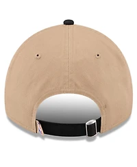 New Era Men's Tan/Black Brooklyn Nets 2024 Nba Draft 9TWENTY Adjustable Hat