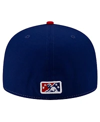 New Era Men's Blue New Hampshire Fisher Cats Theme Night Primaries 59FIFTY Fitted Hat