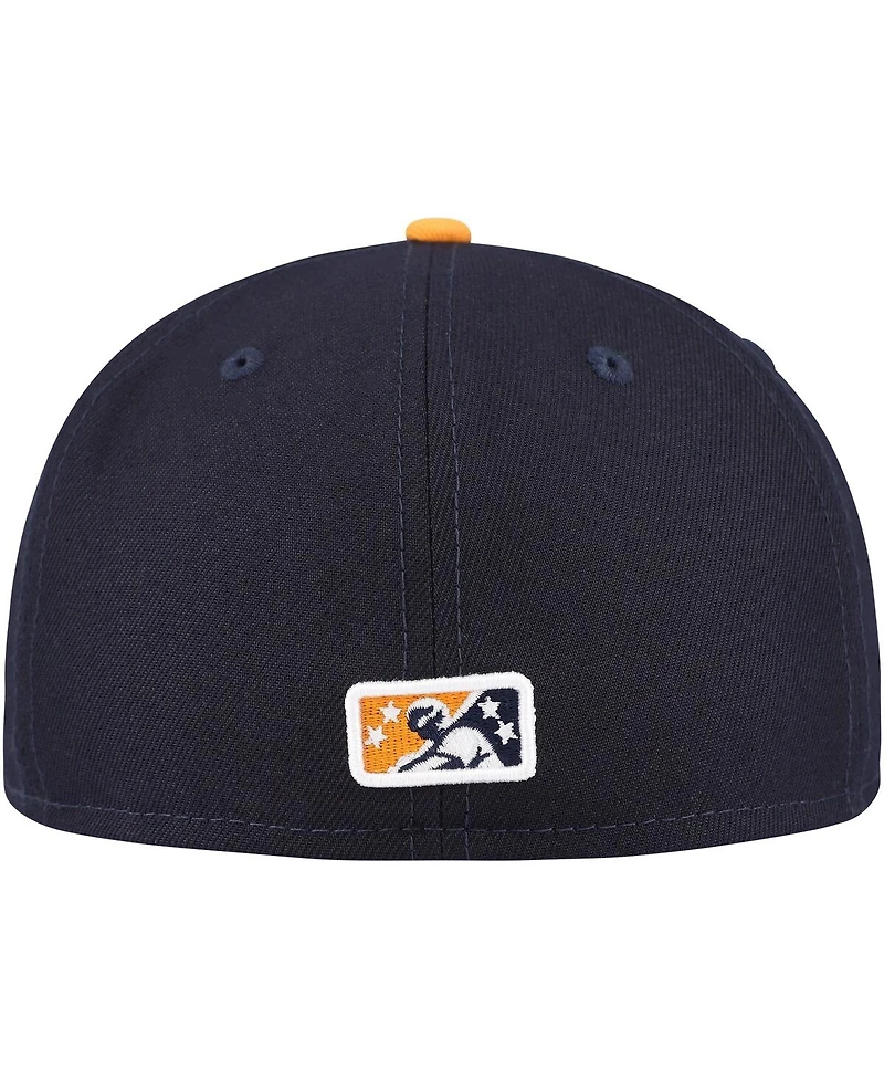 New Era Men's Navy Chattanooga Lookouts Theme Night 59FIFTY Fitted Hat