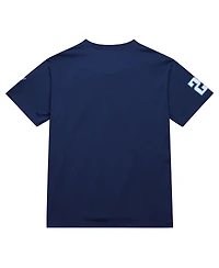 Mitchell & Ness Men's Chris Johnson Navy Tennessee Titans Retired Player Nickname T-Shirt