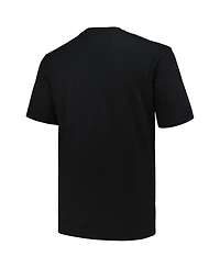 Fanatics Men's Black Tennessee Titans Big Tall Pop T-Shirt