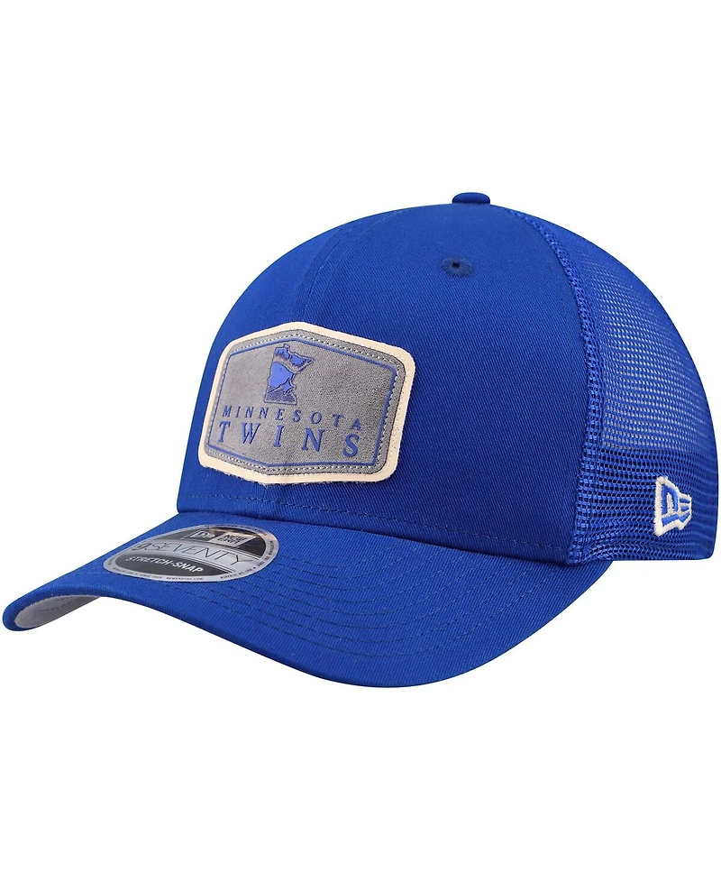 New Era Men's Blue Minnesota Twins Labeled 9SEVENTY Hat