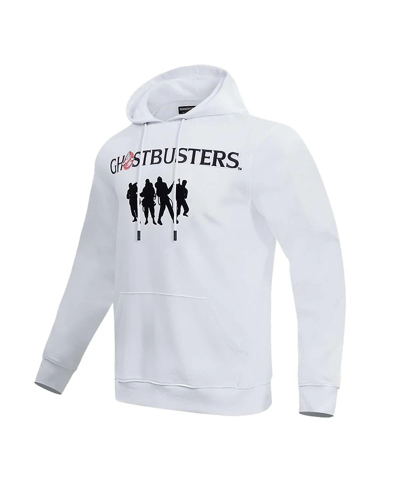 Freeze Max Men's and Women's White Ghostbusters I Ain't Afraid Of No Ghost Pullover Hoodie