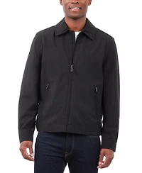 London Fog Men's Hipster Stretch Water-Resistant Full-Zip Jacket