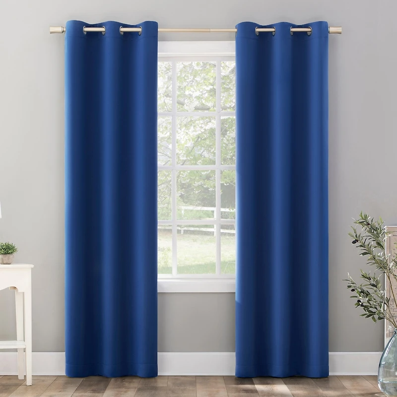 Riley Kids Bedroom Blackout Grommet Curtain Panel