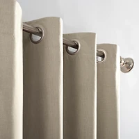 Duran Thermal Insulated 100% Blackout Grommet Curtain Panel
