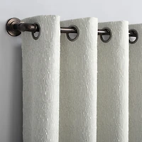 Noir Dimensional Thermal Extreme 100% Blackout Grommet Curtain Panel