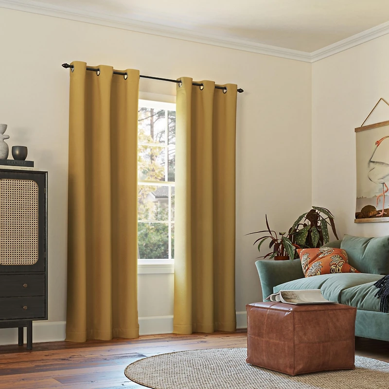 Preston Energy Saving Blackout Grommet Curtain Panel