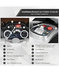 Skonyon 12V Kids Ride On Motorcycle Electric Motor Bike