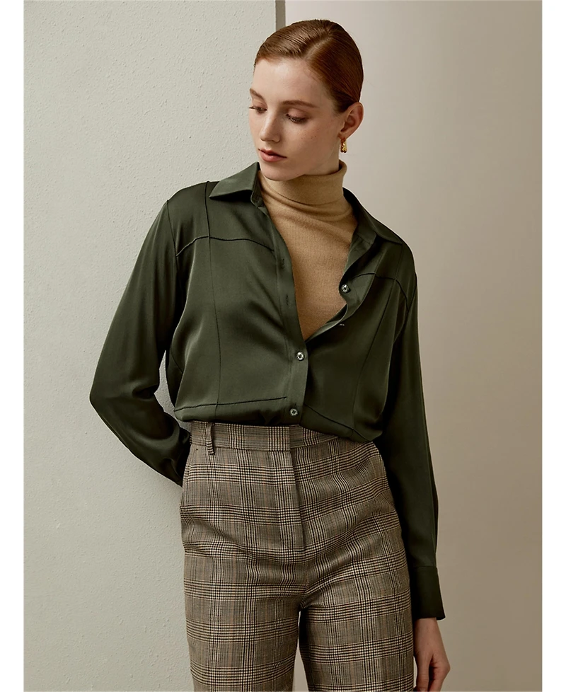 Sprezzatura Silk Blouse for Women