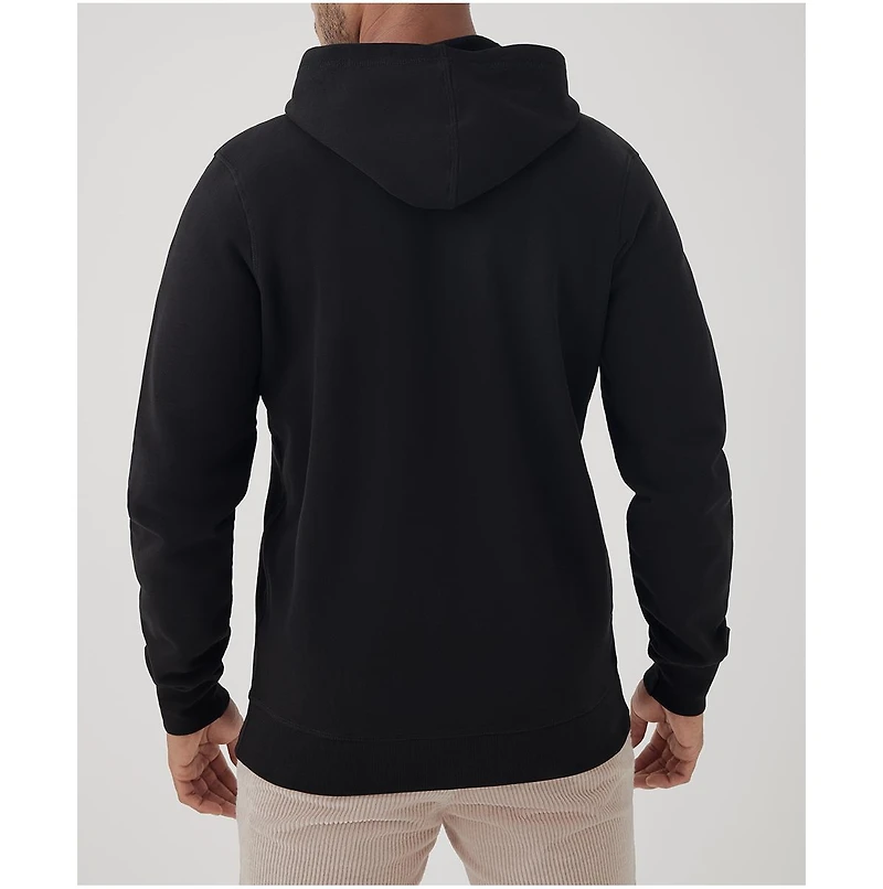Pact Men's Organic Cotton Cloud Brushed Fleece Zip Hoodie