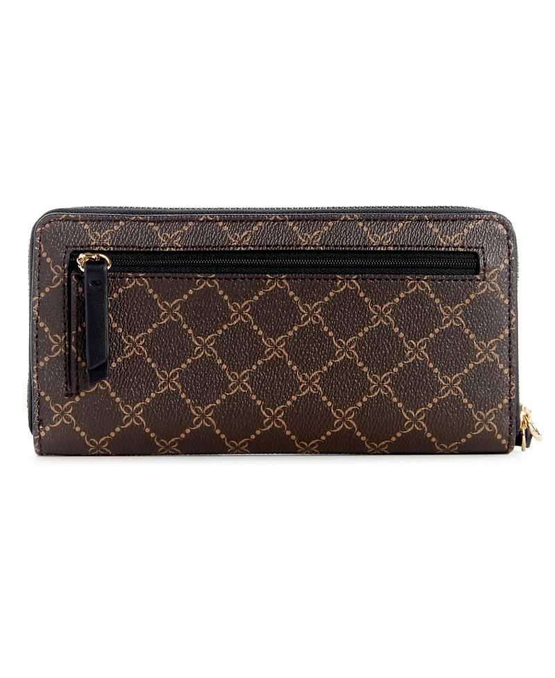Nine West Lockup 9 Zip Around Wallet with Wristlet