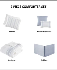 Harbor House Morgan Jacquard 6-Pc. Comforter Set