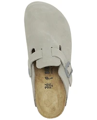 Birkenstock Women's Boston Suede Leather Clogs from Finish Line