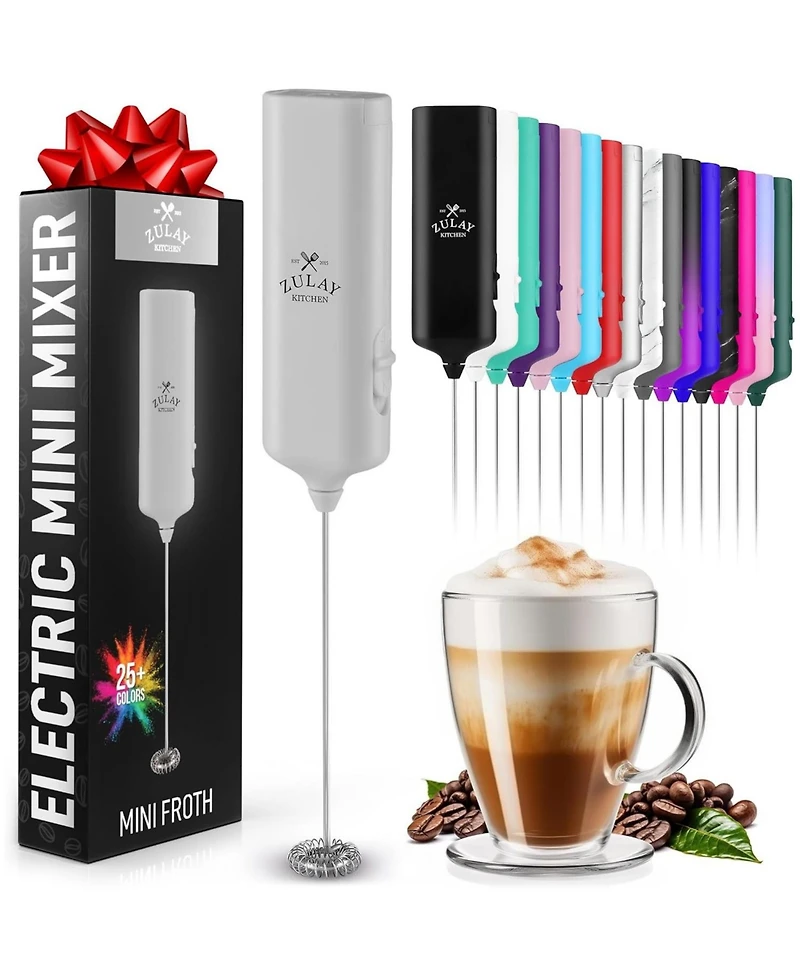 Powerful Mini Milk Frother Handheld - Electric Hand Mixer