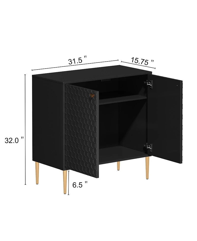 Boyel Living 2 Door Cabinet Storage