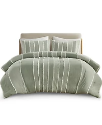 Ink+Ivy Striped Shay 3-Pc. Comforter Set, Full/Queen