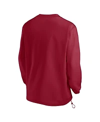 Nike Men's Crimson Alabama Tide 2024 Sideline Pullover Windshirt