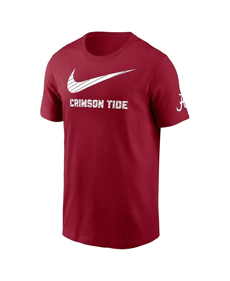 Nike Men's Crimson Alabama Crimson Tide Campus Mascot T-Shirt