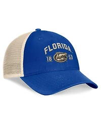 Top of the World Men's Royal Florida Gators Heritage Waylon Trucker Adjustable Hat