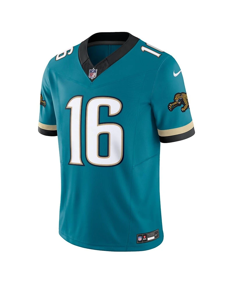 Nike Men's Trevor Lawrence Teal Jacksonville Jaguars Prowler Throwback Vapor F.u.s.e. Limited Jersey