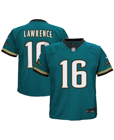 Nike Preschool Trevor Lawrence Teal Jacksonville Jaguars Prowler Throwback Player Game Jersey