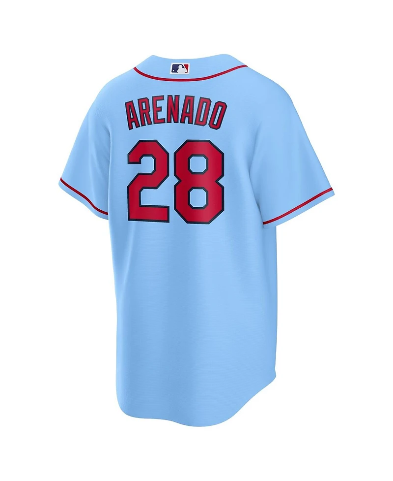Nike Men's Nolan Arenado Light Blue St. Louis Cardinals 2024 Alternate Replica Jersey