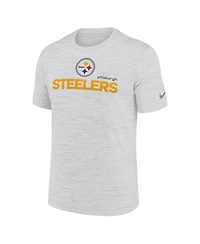 Nike Men's White Pittsburgh Steelers Blitz Velocity Modern Performance T-Shirt