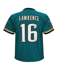 Nike Preschool Trevor Lawrence Teal Jacksonville Jaguars Prowler Throwback Player Game Jersey