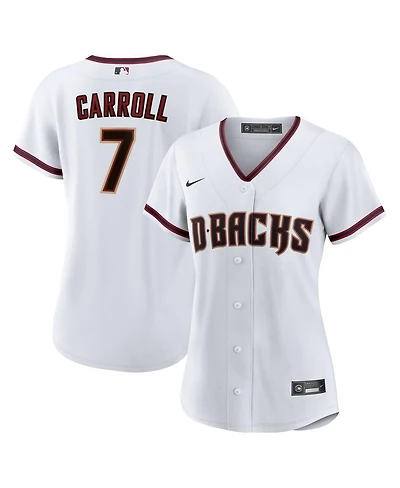 Nike Women's Corbin Carroll White Arizona Diamondbacks Home Replica Player Jersey