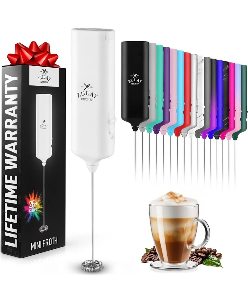 Powerful Mini Milk Frother Handheld - Electric Hand Mixer