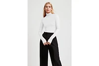 Marcella Women's Eloise Sheer Turtleneck