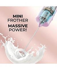 Powerful Mini Milk Frother Handheld - Electric Hand Mixer