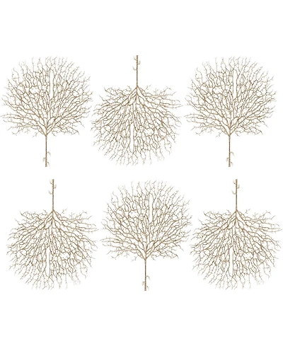 Slickblue Set of 6 Glitter Sprays – Sparkling Accents for Holiday and Seasonal Decor