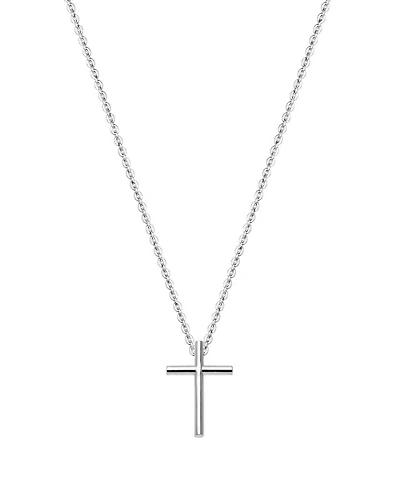 Tiny Blessings Kids Children's 14K Gold Rounded Cross 12-14" Necklace