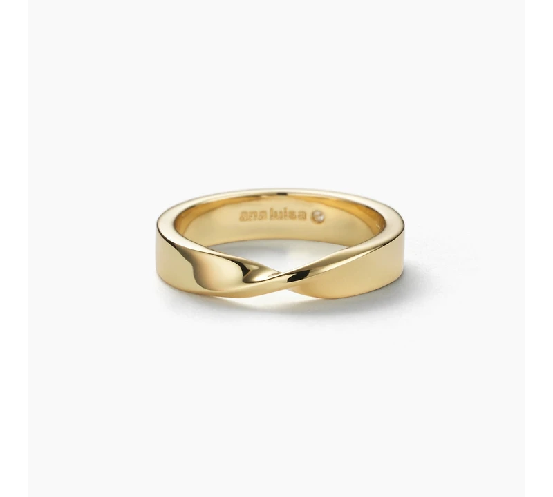 Ana Luisa Gold Band Ring